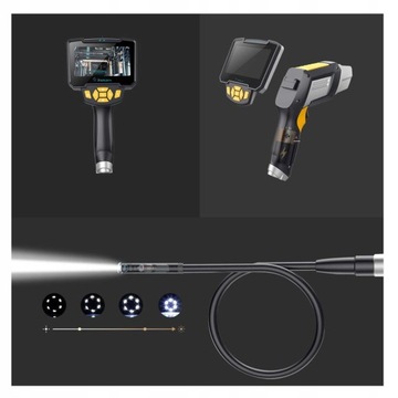 Endoskop kamera inspekcyjna 5M 6 LED FULL HD 64GB