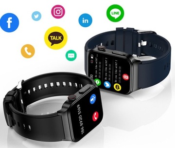 ZEGAREK SMARTWATCH SMARTBAND SPORTOWY PRO PULS SPORT DAMSKI FIT SMS OPASKA