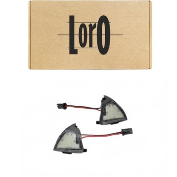 3RG VW PODSVÍCENÍ ZRCÁTKO LED UNDER SIDE MIRRORS LAMPA EOS 2006~