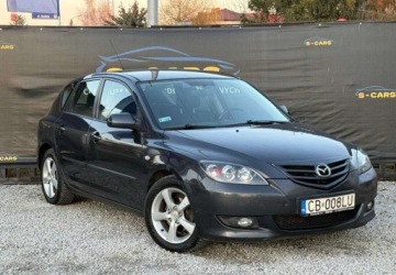 Mazda 3 I Hatchback 1.6 MZR 105KM 2005 Mazda 3 Mazda 3 1.6 b ZADBANA ALUFELGI NIEZAWODNA Zamiana, zdjęcie 1