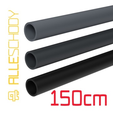 Rura rurka czarna RAL fi 25mm 150cm balustrady