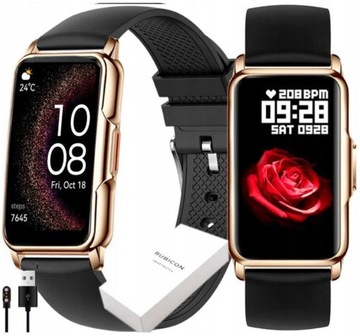 Zegarek damski SMARTWATCH SMS KROKI PL MENU PULS