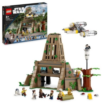 LEGO STAR WARS 75365 BAZA REBELIANTÓW NA YAVIN 4 KLOCKI JUNIOR