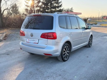 Volkswagen Touran II 1.6 TDI 105KM 2014 Volkswagen Touran Raty Panorama Automat DSG Klimatronic Navi 7 osobowy Za, zdjęcie 20