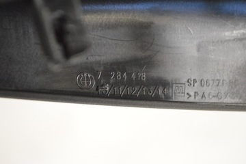 BMW 4 F32 2015 PŘEDNÍ PRAVÝ ZRCÁTKO BOČNÍ LIŠTA VNITŘNÍ PANEL KRYTY
