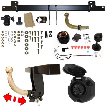 AUTOMAT ZAŘÍZENÍ(HÁK) + MODUL 13PIN DO FIAT LINEA 2007-2015