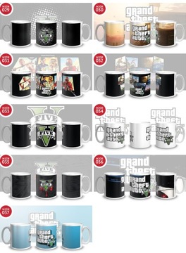 GTA V 5 КРУЖКИ КРУЖКИ + ПОДАРОК ​​НА ИМЯ РЕБЕНКА
