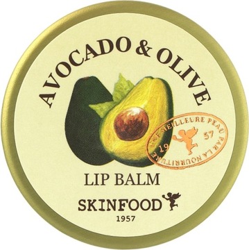 SKINFOOD Avocado and Olive Lip Odżywczy Balsam 12g