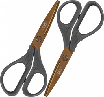 Nożyczki tytanowe Grand 17.5cm szary x2