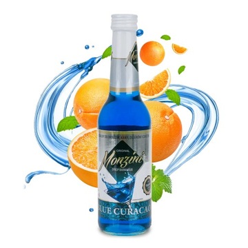 Monzini syrop do drinków o smaku curacao