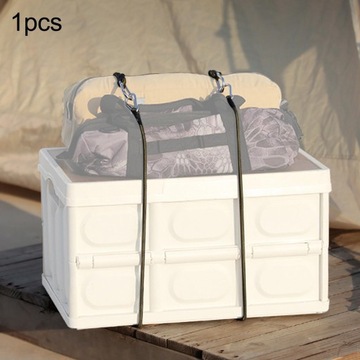 -Bungee Cords with Carabiner Hooks Ties Luggage Straps Mult Use Cable 60cm
