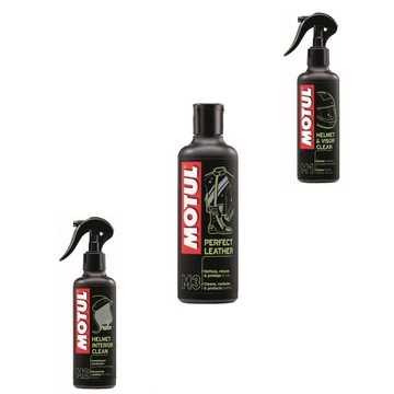 ZESTAW MOTOCYKLOWY MOTUL SKÓRA KASK PREZENTOWY HIT