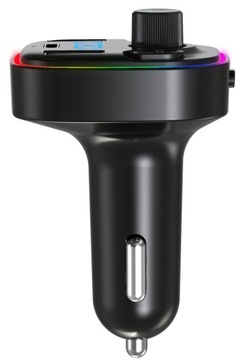 Автомобильное зарядное устройство Bluetooth FM-передатчик PD 20W QC3.0 USB-C LED Manta
