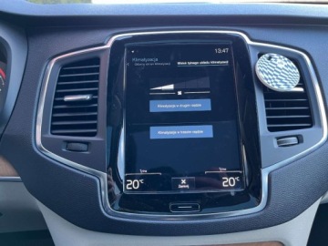 Volvo XC90 II 2021 Volvo XC 90 2.0 benzyna 250 KM automat 4x4 zarej w PL niski przebieg, zdjęcie 19