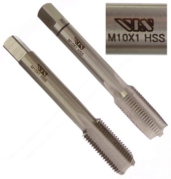 GWINTOWNIK 10x1 RĘCZNY DROBNOZWOJNY M10x1 HSS VIS