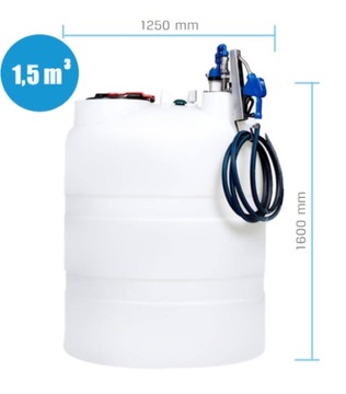Бак AdBlue 1500л SWIMER BLUE TANK ELJP EL OPTIMUM