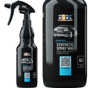 ADBL SYNTHETIC SPRAY WAX 500ml TRWAŁY WOSK SYNTETYCZNY NA MOKRO W PŁYNIE