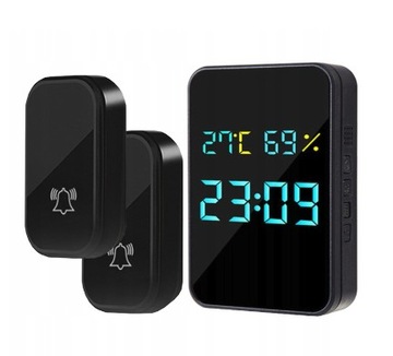 БЕСПРОВОДНОЙ ЗВОНОК БЕЗ АККУМУЛЯТОРОВ ДЛЯ ДВЕРЕЙ, ФИТИЛЕЙ, НАРУЖНОЙ ТЕМПЕРАТУРЫ