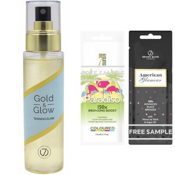 7SUNS GOLD & GLOW Eliksir Do Opalania Olejek
