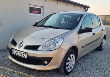 Renault Clio III Hatchback 5d 1.2 i 16V 75KM 2006 Renault Clio 1.2 Benzyna ZADBANA Oszczedna NIEZAWODNA 2006r Serwis 1.1