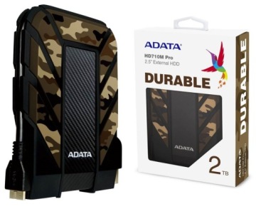 ADATA Durable HD710M PRO Dysk Zewnętrzny 2TB USB3.2 Camo