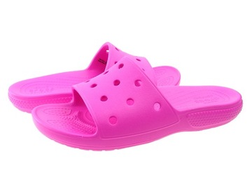 Klapki Crocs Classic Slide 206121-6QQ pink 37/38