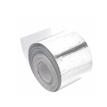 TAŚMA Z FOLII ALUMINIOWEJ 5M SAMOPRZYLEPNA IZOLACJA TERMICZNA ANTYKOROZYJNA