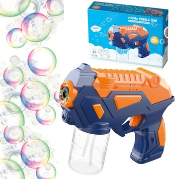 PISTOLET DO BANIEK MIOTACZ ŚWIATŁO DZWIĘK 2 PŁYNY