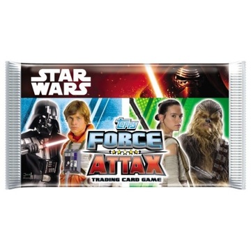 STAR WARS FORCE ATTAX TOPPS Karty na sztuki bazowe