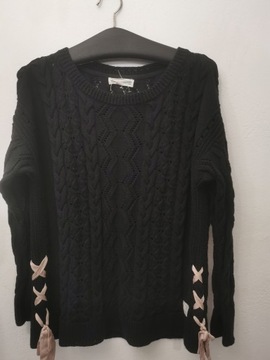 ODD MOLLY DAMSKI SWETER R.M/40 SWETR AŻUROWY ORYGI