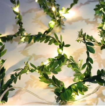 LED FLOWER LEAVES лоза строка огни USB украшения