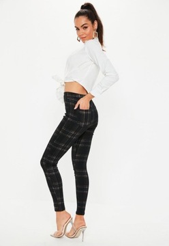 БРЮКИ MISSGUIDED В Клетку L