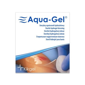 AQUA GEL Opatrunek hydrożelowy 12x12cm 5szt.
