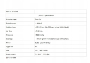 Микровоздушный насос, медицинский насос, компрессор, SC3701PM