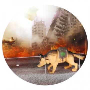 ВОЕННЫЙ НАБОР ВОЕННЫЙ ЧЕТЫРЕХВЕРТОЛЕТ ВИНТОВКА СОЛДАТ СОБАКА