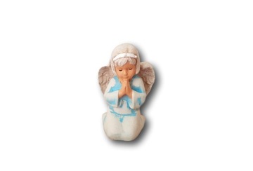 Komunia Święta Anioł Aniołek IHS Pamiątka Amen 9cm