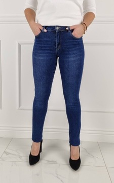 БРЮКИ ЖЕНСКИЕ M. SARA SHAPING, ПРИГЛАЖЕННЫЕ Push UP / Синие