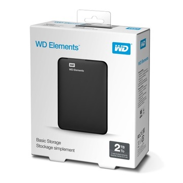 Dysk WD Elements Portable 2TB 2,5