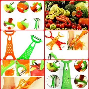 ДВУХСТОРОННЯЯ ОВОЩООЧИСТКА ТЕРКА НОЖ Слайсер ЖЮЛЬЕН ЧИСЛИТЕЛЬ #07