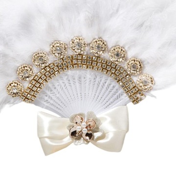 Перо Рука Веер Свадебный Орнамент Фото Реквизит Свадьба Золото