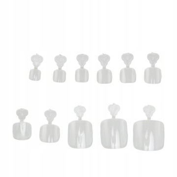 НАСАДКИ ДЛЯ НОГ, ИСКУССТВЕННЫЕ НОГТИ, 550 ШТ.