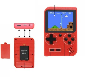 МИНИ-Портативная ретро-игровая консоль 400 в 1 GAMEBOY ОТЛИЧНАЯ ЦЕНА