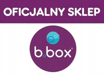 B.box Butelka na wodę - bidon z ustnikiem dla dziecka tritan 600 ml Indigo