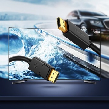 Кабель DisplayPort 1.2 FAST CABLE DURABLE CABLE 3D 4K 60 Гц 2 м UGREEN
