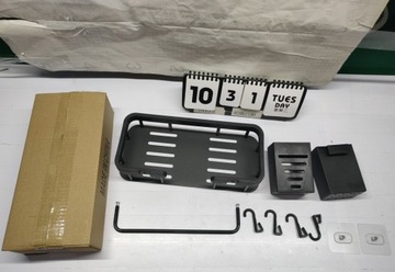 НАСТЕННАЯ КУХОННАЯ ПОЛКА ВЕШАЛКА-ОРГАНИЗАТОР ДЛИННОЕ ДРЕНАЖНОЕ ОТВЕРСТИЕ