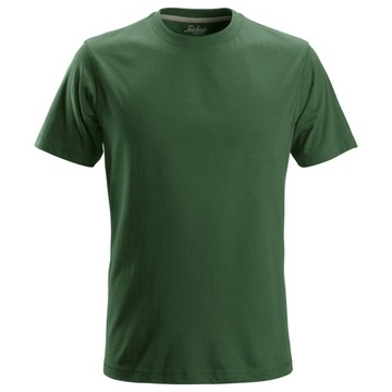 T-SHIRT ROBOCZY BHP KOSZULKA CLASSIC SNICKERS 2502 (CIEMNY ZIELONY M)