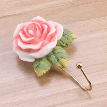 УКРАШЕНИЯ ДЛЯ ДОМА ДЕКОРАТИВНЫЕ НАСТЕННЫЕ КРЮЧКИ КРЮЧКИ РОЗЫ