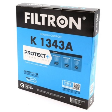 Угольный салонный фильтр Filtron K1343A