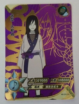 Karta Naruto TCG Kayou Orochimaru - NR-ZR-018