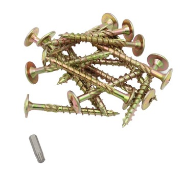 WKRĘTY CIESIELSKIE DO DREWNA 6x40 mm TORX